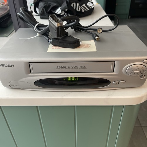 Bush vhs player vcr905sil good - player,