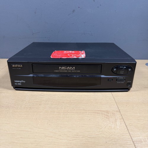 Vhs player pal ntsc matsui - player, pal/ntsc