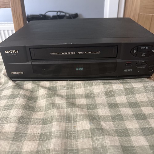 Matsui vcr vhs player 9505 - matsui, vp-9505