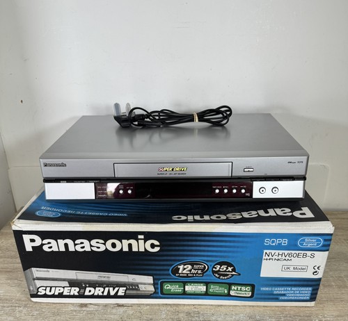 Panasonic hv60eb vhs vcr - panasonic, nv-hv60eb-s