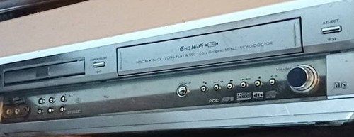 Dvd vcr combo player 6hd - dvd,