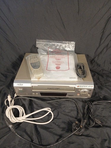 Sanyo nicam stereo vhs - nicam,