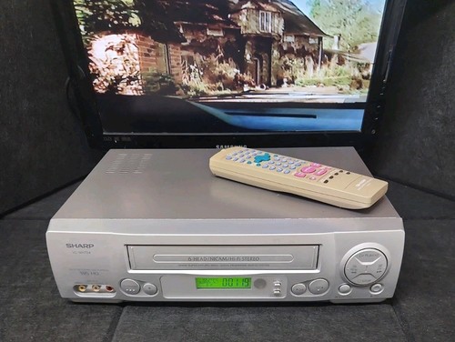 Sharp mh704 vcr vhs video - vcr,