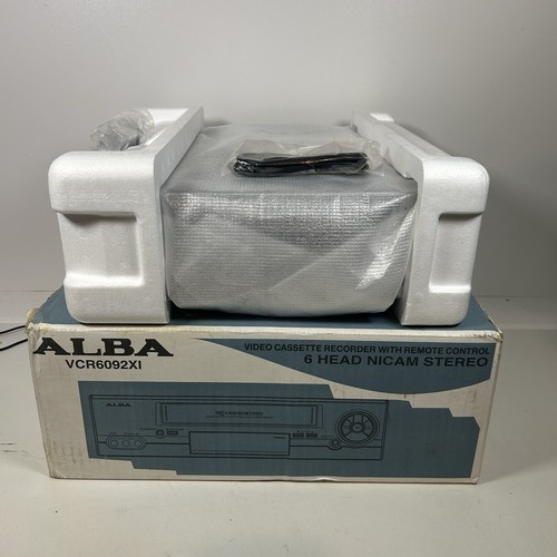 Alba vcr6092xl vcr vhs - vcr6092xl,