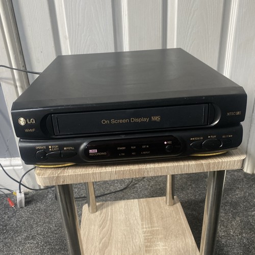 Serviced w141f vcr vhs - serviced,