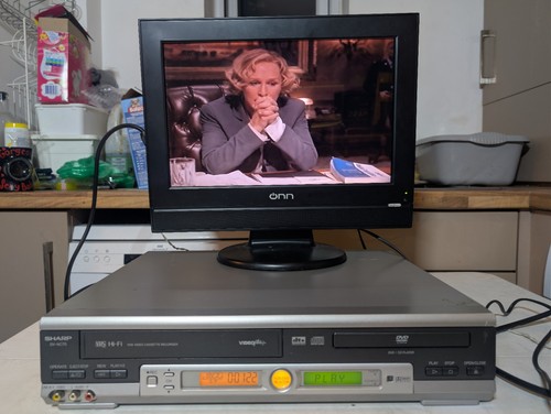 Sharp nc70h vcr dvd - dv-nc70h, vcr/dvd
