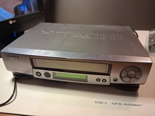 Vintage hitachi vhs player - vhs,