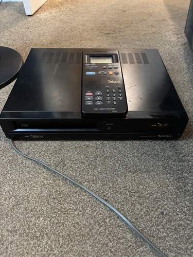 Sharp vhs player with - vhs, talking