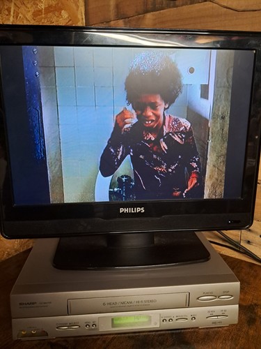 Sharp mh705 vcr - vhs, 6-head