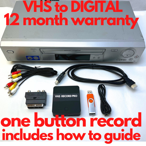 Vhs video player recorder kit - player,