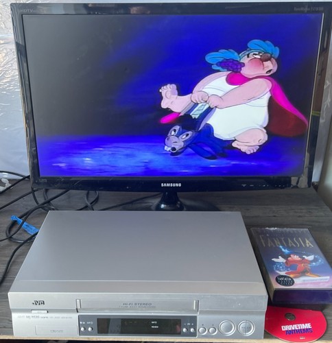 Jvc j695ek vhs vcr player - hr-j695ek,