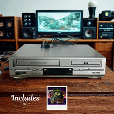 Bush DVHS1 VCR/DVD Player +