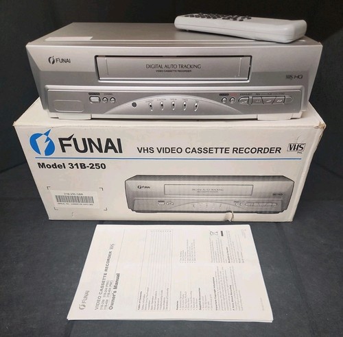 Funai 31b 250 vhs vcr - vcr, video