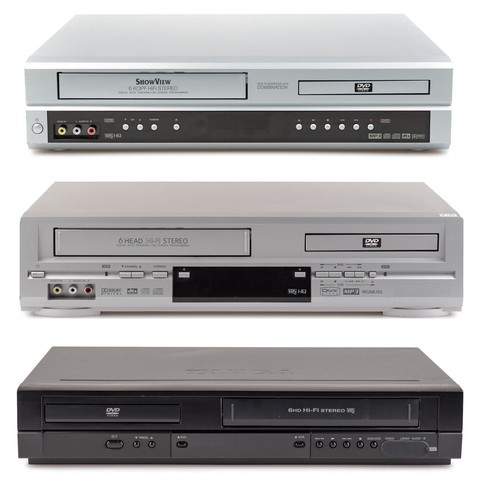 Dvd player vhs - player, tape