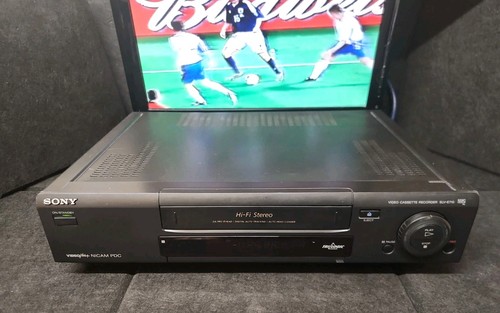 Sony slv e710ux vhs player - vhs,