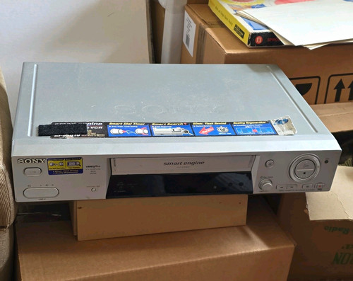 Sony smart engine vhs vcr - sony,