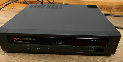 Vhs player goodmans tx3950 - player., tx3950.