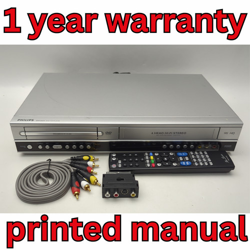 Philips dvp3055v dvd vhs - philips,