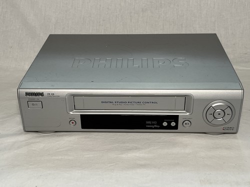 Philips vcr vhs player 220 - vcr,
