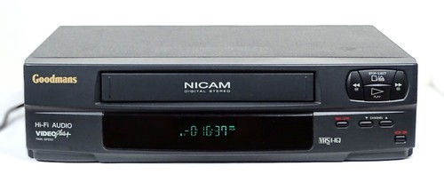 Goodmans gvr6601 vhs vcr video - goodmans,