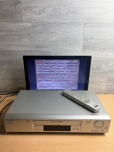 Sony slv se720g vhs vcr - vcr, smart